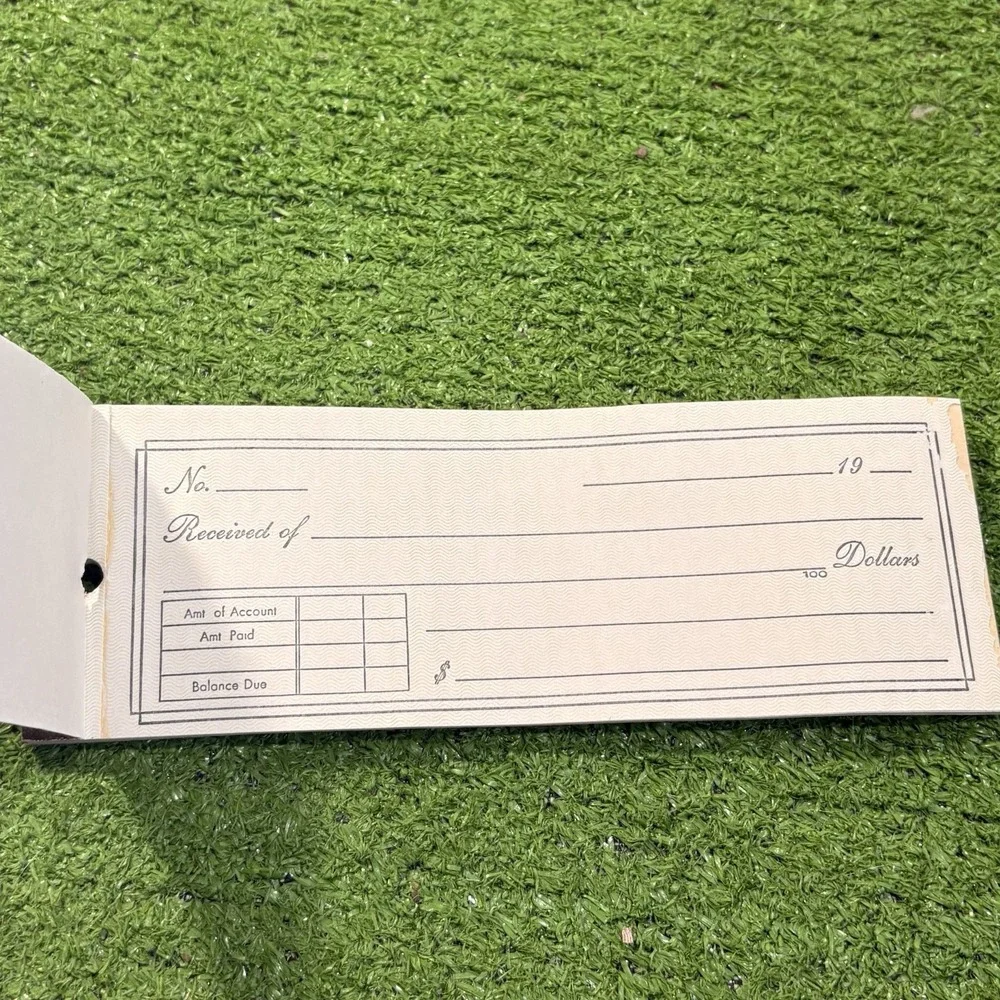 Vintage Mead The Systems Money Receipts Ephemera Journal 33 sets